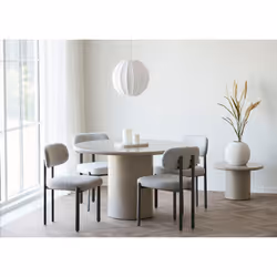 Suspension Ronde En Soie Ø40cm - Blanc - Conventry - Vue supplémentaire 2