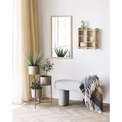 House Nordic 4292061 étagères Etagère modulable Mural Panneaux MDF, Chêne Bois - Vue supplémentaire 2