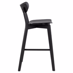 Actona Roxby Tabouret de bar Siège rigide Dossier rigide 4 pieds