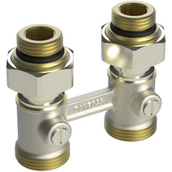 Danfoss - Répartiteur1/2 bitube rlv-kb droit entraxe 50mm +1,5mm Mâle 3/4