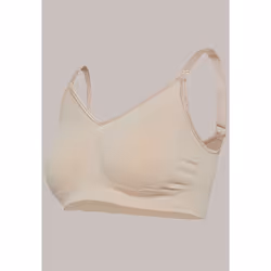 Carriwell Original Maternity & Nursing Bra, Maternité, Teint, S, SML, Sans armature, Monochromatique