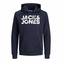Jack &amp; Jones 12152840, Adulte, Bleu, XL, SML, 1 pièce(s), Coton, Polyester