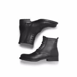 Jack&Jones Bottes Russel Leather 12155999 Noir - Vue supplémentaire 5