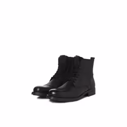 Jack&Jones Bottes Russel Leather 12155999 Noir - Vue supplémentaire 7