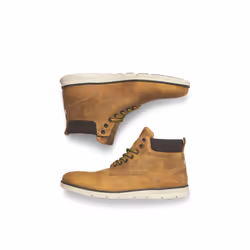 Bottes Haute Jaune marron en coton Kyle - Vue supplémentaire 4
