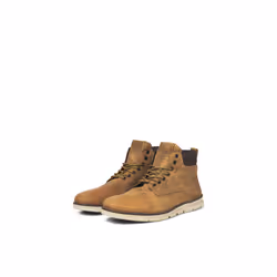 Bottes Haute Jaune marron en coton Kyle - Vue supplémentaire 6