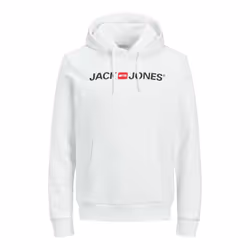 Jack & Jones 12137054, Adulte, Blanc, XXL, SML, 1 pièce(s), Coton, Polyester
