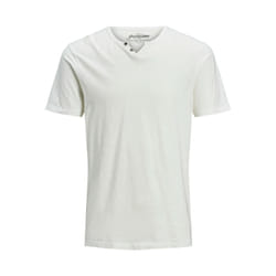 Jack&Jones T-shirt Split 12164972 Blanc Standard Fit