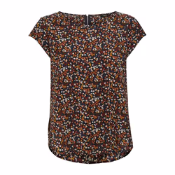 ONLY 15161116, Haut (vêtement), Adulte, Femelle, Bleu, Blue / Night Sky, Col rond