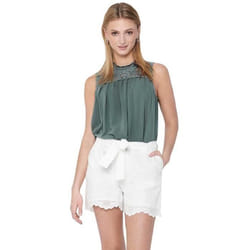 ONLY 15158413 Débardeur Sans manches Polyester