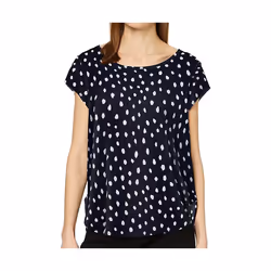 ONLY 15161116, Haut (vêtement), Adulte, Femelle, Bleu, Blue / Night Sky, Col rond