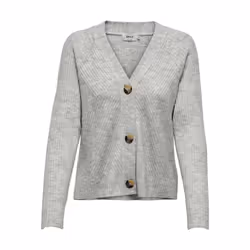 ONLY 15196734, Cardigan, Adulte, Femelle, Gris, XS, SML