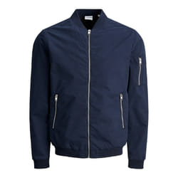 Veste bomber Courte Baseball Manches longues Bleu Marine