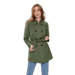 ONLY Trench-coat 15191821 Vert Regular Fit