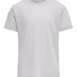 ONLY 15200227, Tee-shirt, Enfant, Femelle, Argent, 122/128, Silver / Silver