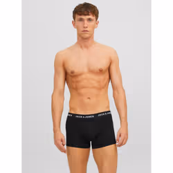 Jack&Jones Set de 7 boxers Chuey 12171258 Noir - Vue supplémentaire 8