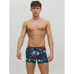 Jack&Jones Lot de 3 boxers Flower 12171253 Multicolore