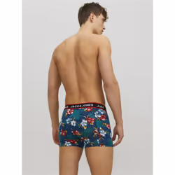 Jack&Jones Lot de 3 boxers Flower 12171253 Multicolore