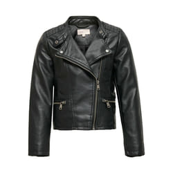 Kids ONLY Veste en simili cuir Freya 15198182 Noir Regular Fit