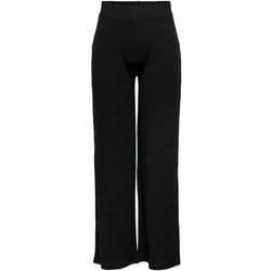 ONLY Pantalon en tissu 15202195 Noir Wide Leg