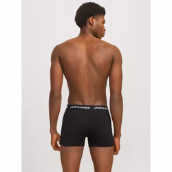 Jack&Jones Lot de 3 boxers Anthony 12171944 Noir