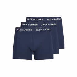 Jack&Jones Lot de 3 boxers 12171946 Bleu marine