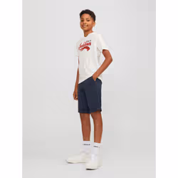 Jack & Jones 12172213_2078_164 short Chino Unisexe Bleu - Vue supplémentaire 5