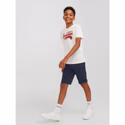 Jack & Jones 12172213_2078_164 short Chino Unisexe Bleu - Vue supplémentaire 8