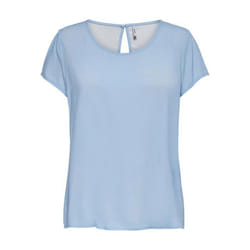 ONLY 15197495 Haut (vêtement) Col rond Manche courte Viscose