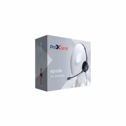 ProXtend Epode, Avec fil, 20 - 20000 Hz, Appels/Musique, 106 g, Casque, Noir