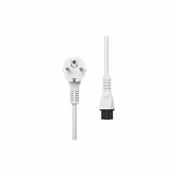 ProXtend Power Cord Schuko Angled to C5 2M White, 2 m, Prise d'alimentation type F, Coupleur C5, H05VV-F, 250 V, 2.5 A