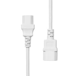 ProXtend PC-C13C14-003W câble électrique Blanc 3 m Coupleur C13 Coupleur C14