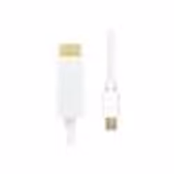 ProXtend MDP1.2-HDMI-002W, 2 m, Mini DisplayPort, HDMI, Mâle, Mâle, Droit