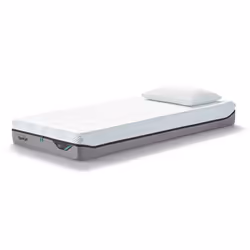 TEMPUR 5714714086162, Taille enfant / adulte, High density foam mattress, Moyen, Gris, Blanc, Adultes, 900 mm