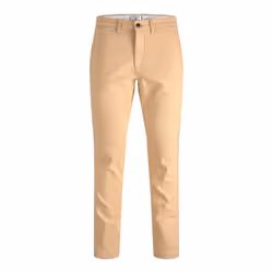 Jack & Jones 12174307, Chino, Adulte, Beige, EUE, Coton, Elastane, 98% Coton, 2% Élasthanne