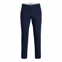 Jack &amp; Jones 12174309, Chino, Adulte, Bleu, EUE, Coton, Elastane, 98% Coton, 2% Élasthanne
