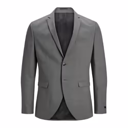 Jack &amp; Jones 12141107, 58, EUE, Elastane, Polyester, Laine, Gris