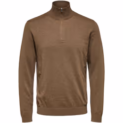Cardigan Selected Berg half zip