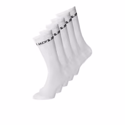 Lot 5 paires de chaussettes tennis - Jack & Jones - Homme