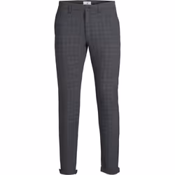 Jack & Jones 12176524, Chino, Adulte, Noir, Gris, EUE, Elastane, Polyester, Viscose, 68% Polyester, 28% Viscose, 4% Élasthann ...