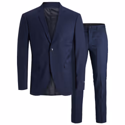 Jack&Jones Costume Franco 12181339 Bleu marine Super Slim Fit