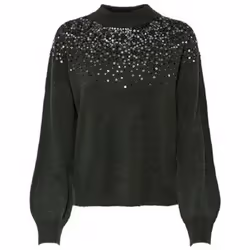 ONLY 15217706, Pullover, Adulte, Femelle, Vert, S, SML