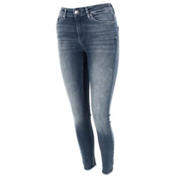 Pantalon jeans slim Blush life 30 sp blu grey l - Only - Coupe slim - Taille haute - Femme