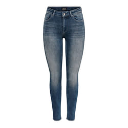 Pantalon jeans slim Blush life 30 sp blu grey l - Only - Coupe slim - Taille haute - Femme