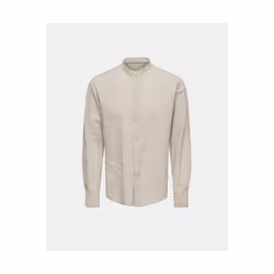 Chemise col Mao Only & Sons Onscaiden