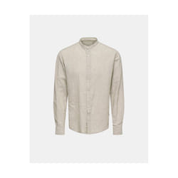 Chemise col Mao Only & Sons Onscaiden