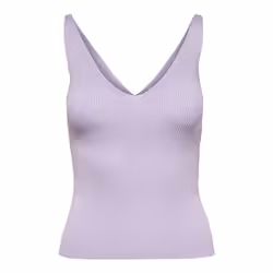 ONLY 15180497 Débardeur Col V Sans manches Nylon, Viscose - Vue supplémentaire 3