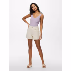 ONLY 15180497 Débardeur Col V Sans manches Nylon, Viscose - Vue supplémentaire 5