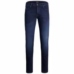 Jack &amp; Jones 12184390, Bleu, EUE, Jeans, Coton, Elastane, 83% Coton, 10% Coton biologique, 5% Élastomultiester, 2% Élasth ...