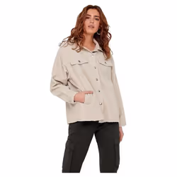 ONLY 15182101, Chemise, Adulte, Femelle, Beige, Argent, M, SML